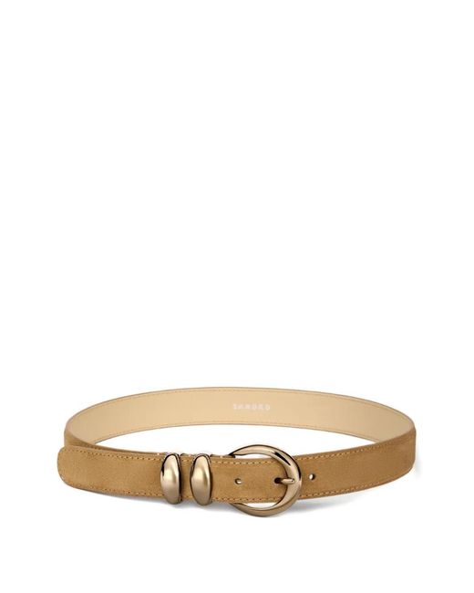 Sandro Metallic Klassischer Gürtel
