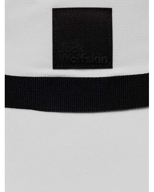 Jack Wolfskin White Wandermood Buckle Hat