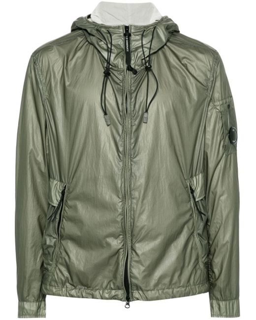 C P Company Green Lens-detail Cs Ii Hooded Jacket for men