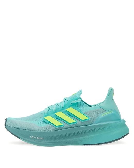Adidas Originals Green Sneakers Adidas Ultraboost 5 Flace Aqua/ Lucid Lemond/ Minton for men