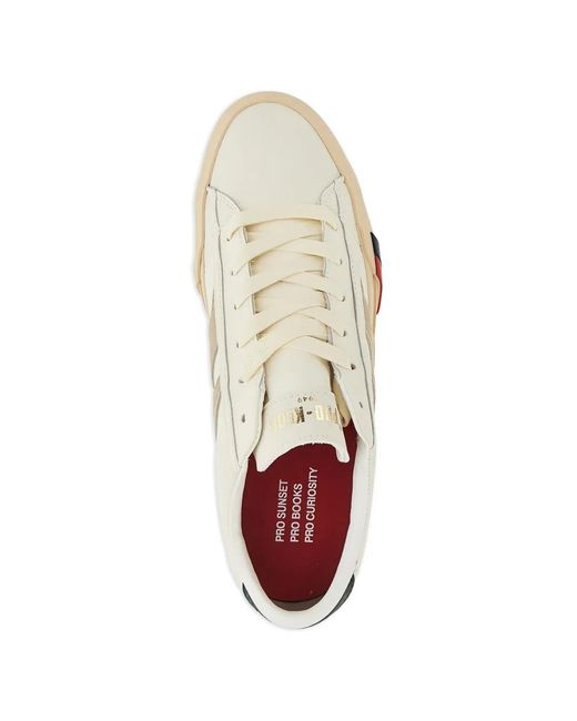 Pro Keds Natural Royal Classic Striped Sneakers for men