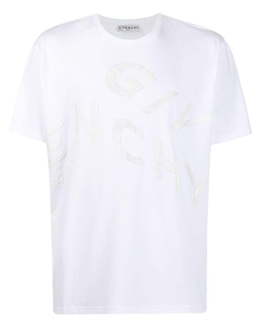 givenchy embroidered t shirt