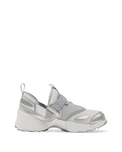 Nike White Trunner Lx Touch-Strap Sneakers