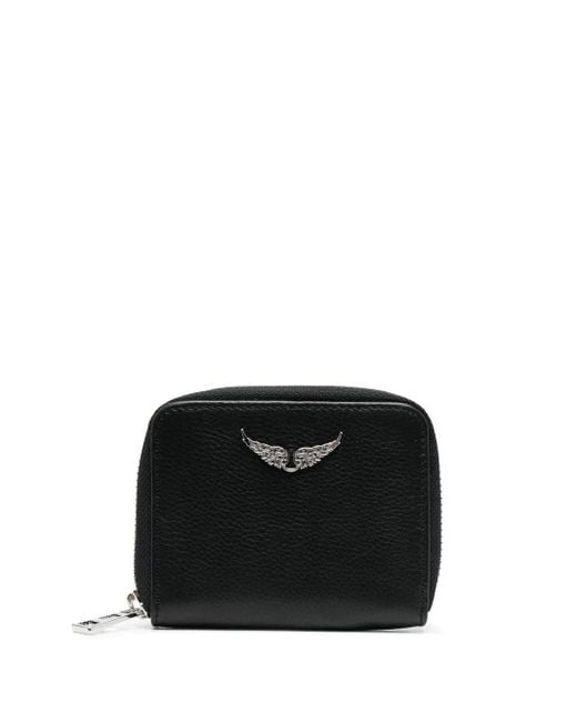 Zadig & Voltaire Black Mini Zv Grained Leather