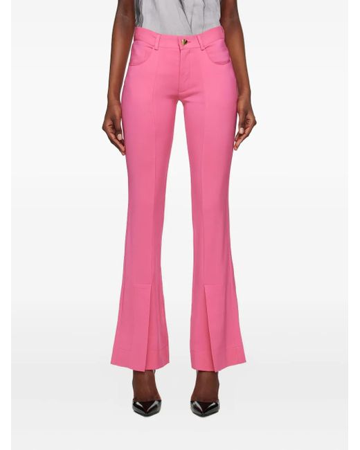 Marco Rambaldi Pink Split-Cuff Trousers