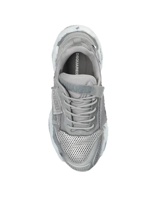 DSquared² White Faster Sneakers for men