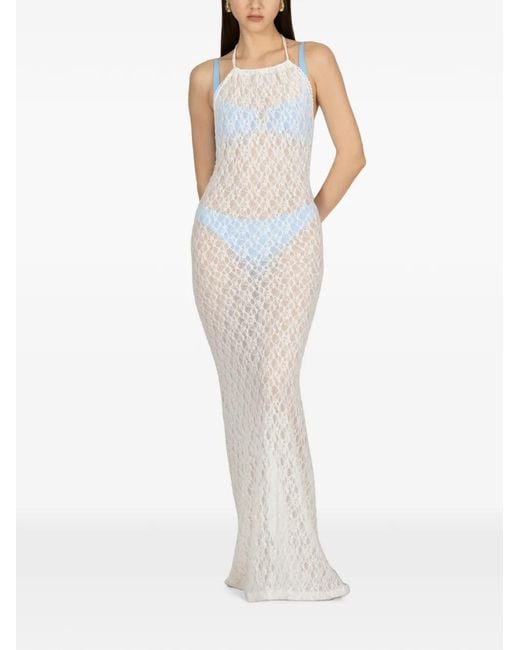 Paramidonna Vera Maxi-Jurk in het White