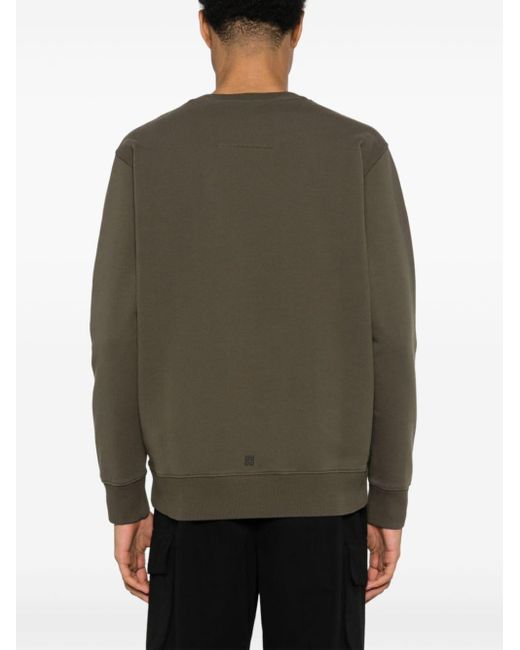 Givenchy Archetype Sweatshirt aus Baumwolle in Green für Herren