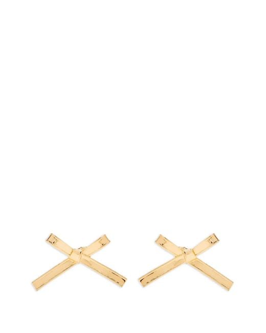Marc Jacobs Metallic Bow-Shape Earrings
