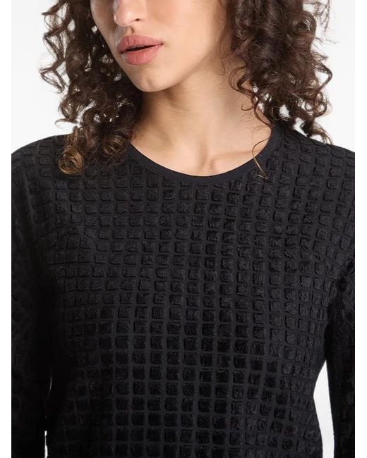Y-3 Black Reversible Long-Sleeve T-Shirt