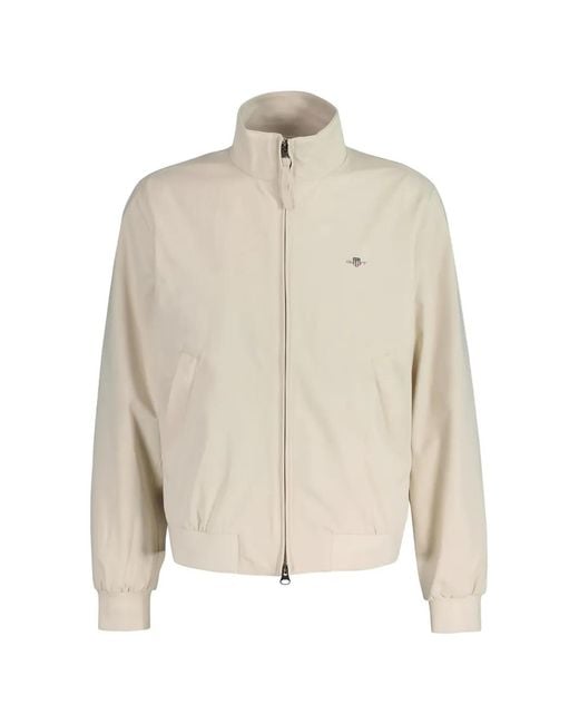 Gant Natural Zip Bomber Jacket for men