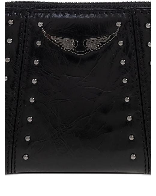 Zadig & Voltaire Black Mini Zv Wallet