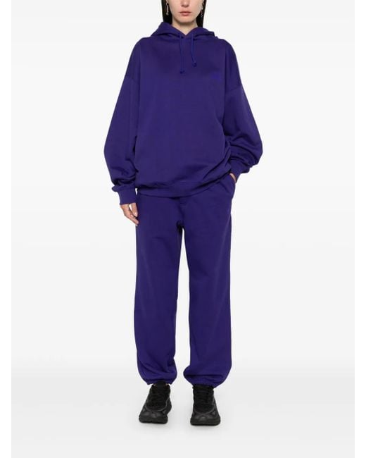 Y-3 Blue Fl Tp Track Pants