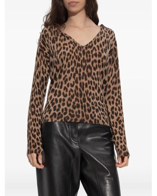 Zadig & Voltaire Brown Rivy Sweater