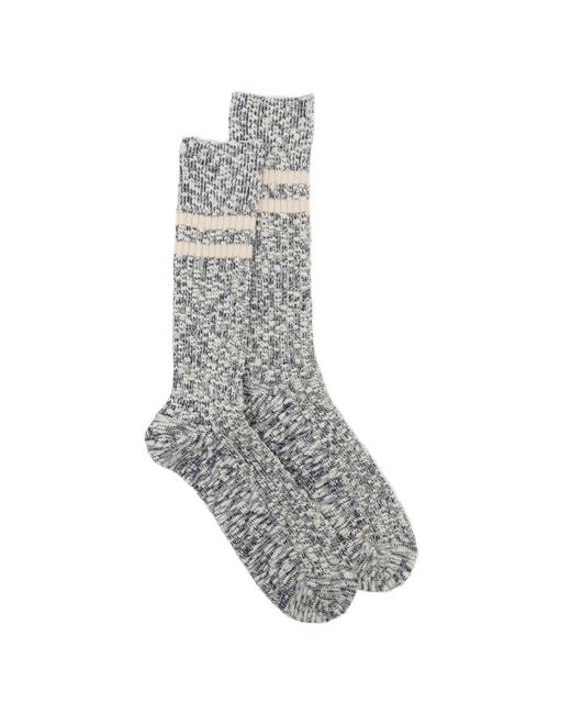 Anonymous Ism Gray Stripe Socks