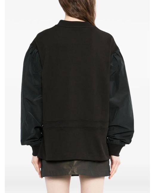 Moncler Black Logo-Patch T-Shirt