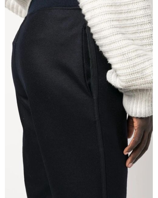 メンズ Jil Sander テーパード トラックパンツ Black