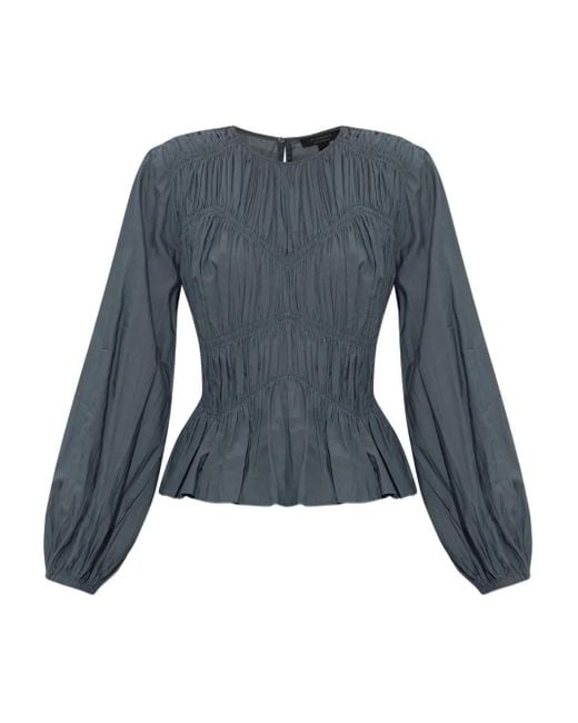 Haut À Volants Superposés AllSaints en coloris Blue