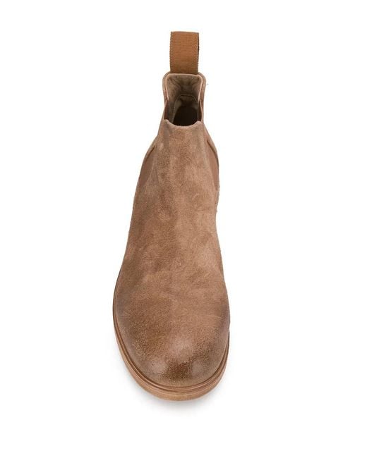 Marsèll Brown Zucca Zeppa Ankle Boots for men