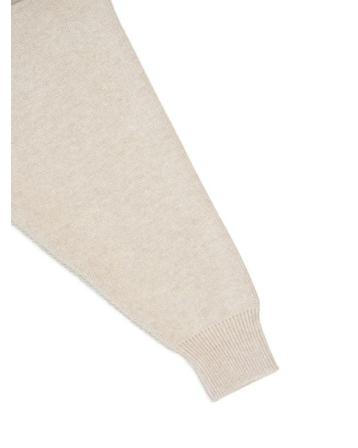 Fear Of God White Eternal Knit Hoodie for men