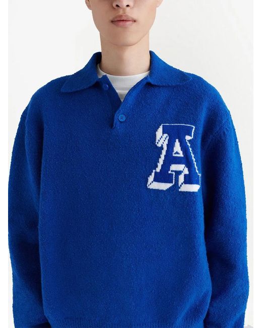 Axel Arigato Blue Team Polo Jumper for men