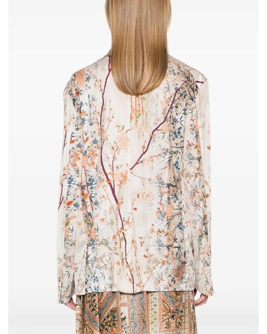 Pierre Louis Mascia Natural Febo Blazer
