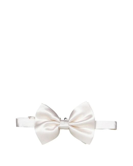 Franzese Collection White Gran Galà Bow Tie for men