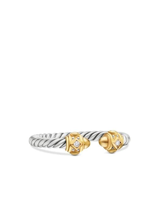 David Yurman Metallic Renaissance Diamond Ring