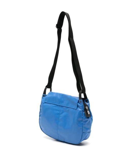 Jack Gomme Blue Adjustable-Strap Shoulder Bag