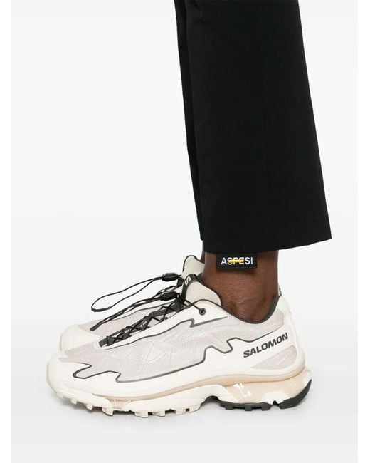 Aspesi Black Ripstop Trousers