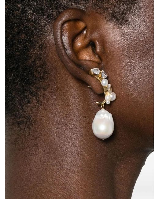 Completedworks White Eze-Eh Earrings