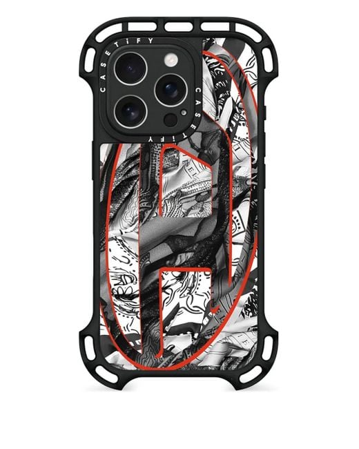 Diesel x CASETiFY iPhone 16 Pro Maxケース Diesel x CASETiFY iPhone 16 Pro ケース | ブラウン | FARFETCH JP