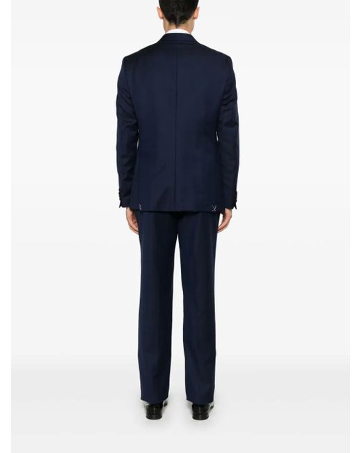 Corneliani Blue Wool Suit for men