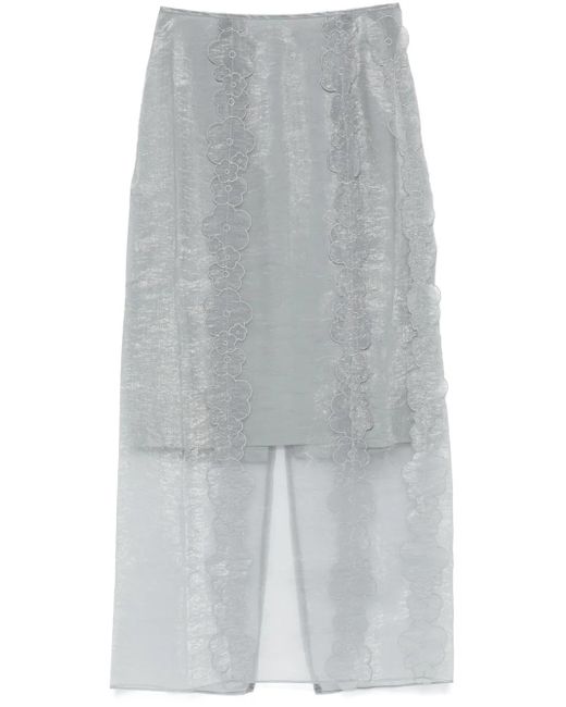 CECILIE BAHNSEN Olympia スカート Gray