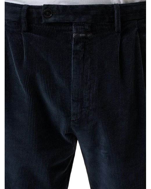 メンズ Closed Bergen コーデュロイパンツ Blue