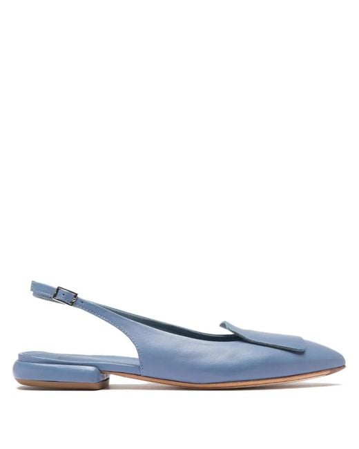 Officine Creative Blue Pointed-Toe Mules