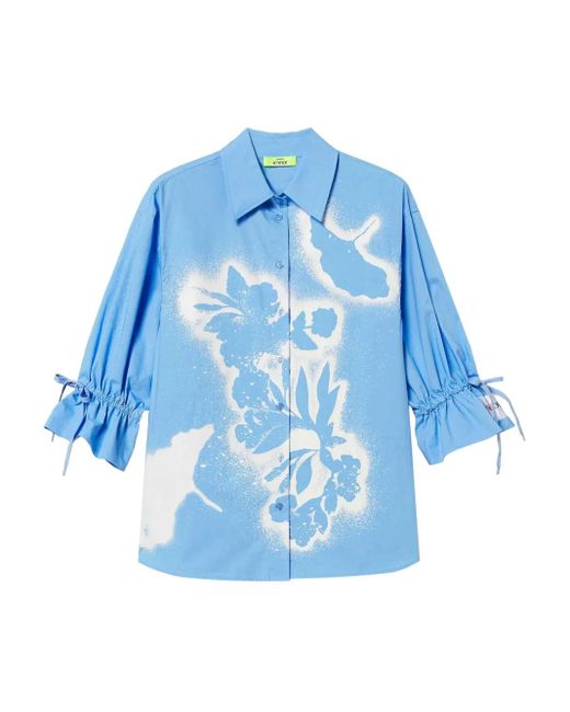 Twinset ペイント シャツ Blue