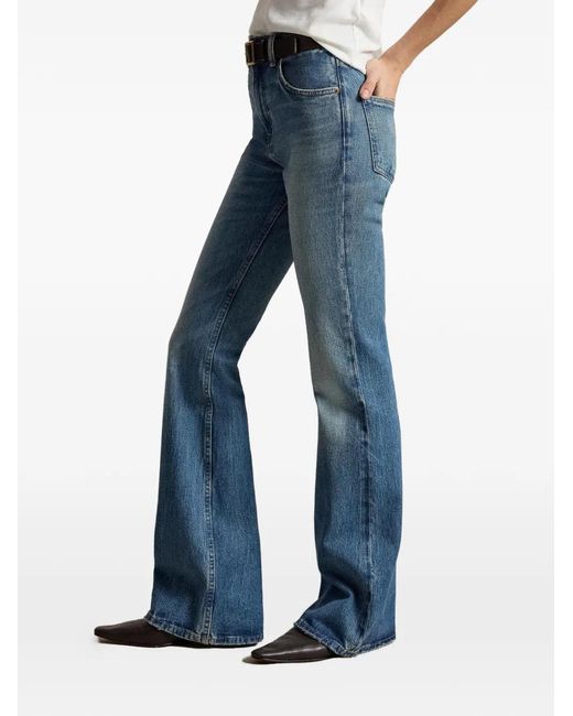 Polo Ralph Lauren Blue High-Waisted Jeans
