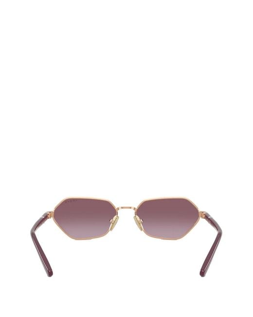 Vogue Eyewear Pink Geometric-Frame Sunglasses