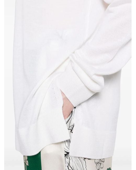 Pull Linfa P.A.R.O.S.H. en coloris White