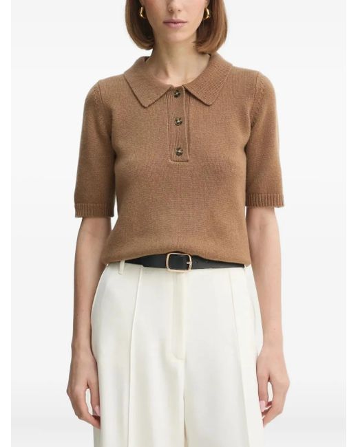 Herskind ショートスリーブ ポロシャツ Natural