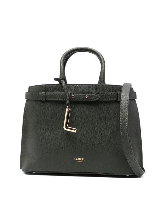 Lancel Black Medium Faubourg Tote Bag