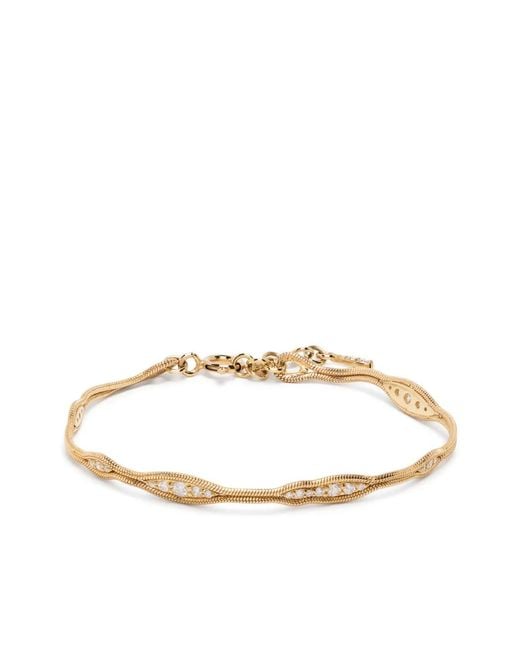 Fernando Jorge White 18Kt Fluid Diamond Bracelet