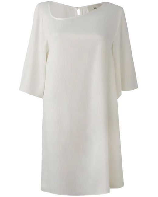 MISCI White Icarista Midi Dress
