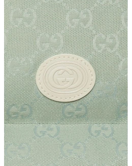 Chaleco con panel GG Gucci de color Green