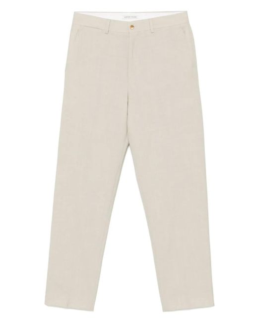 Carter Young Hose Mit Slub-Struktur in White für Herren