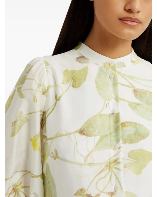 Erdem ショートスリーブ ドレス White