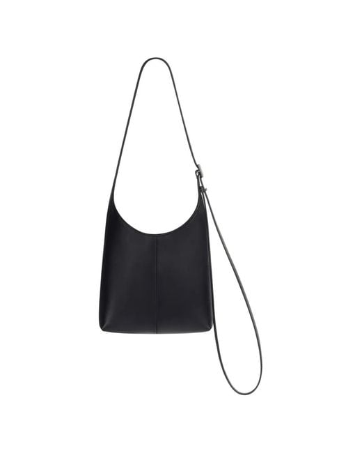 Courreges Black Small Melt Tote Bag