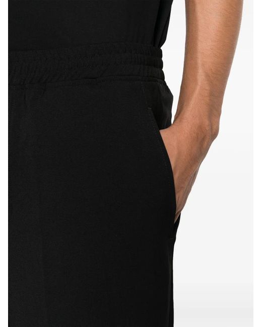 Neil Barrett Black Virgin Wool Blend Trousers for men