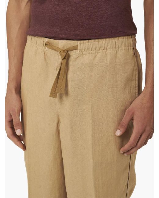 Orlebar Brown Alex Linnen Broek in het Natural voor heren